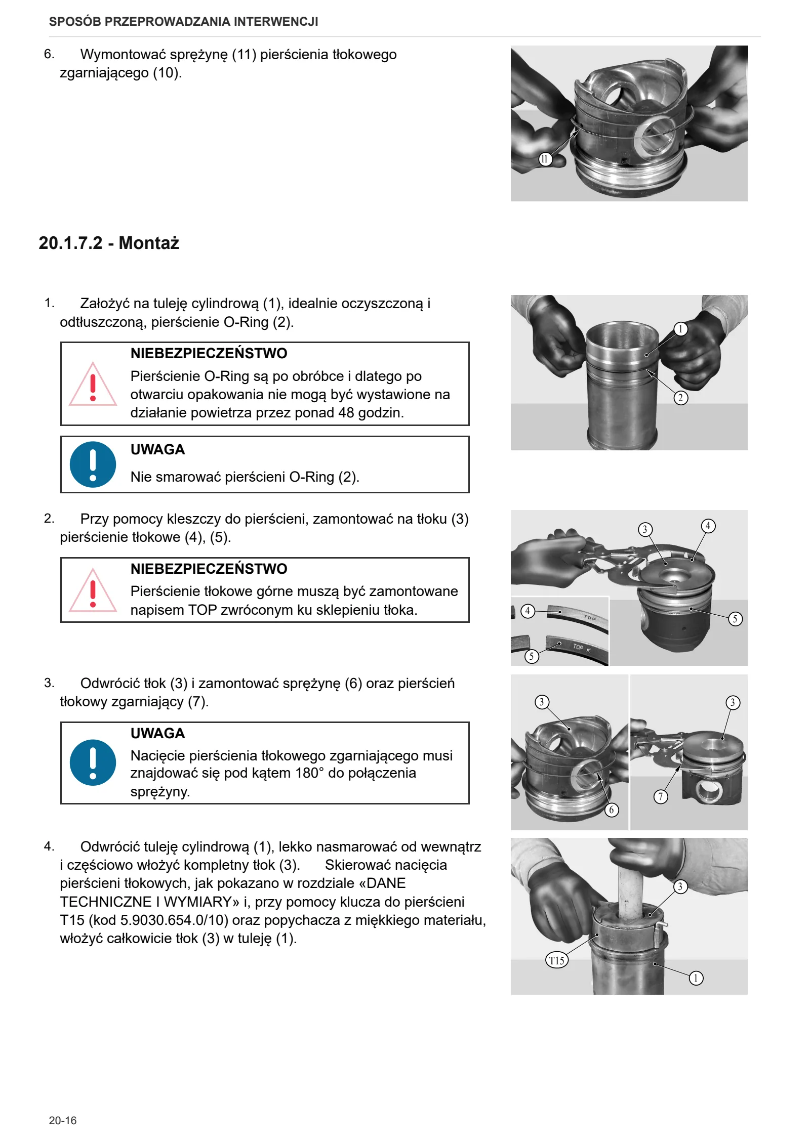 Instrukcja warsztatowa: 1000.3 WT Stage 3A – sample manual page 2