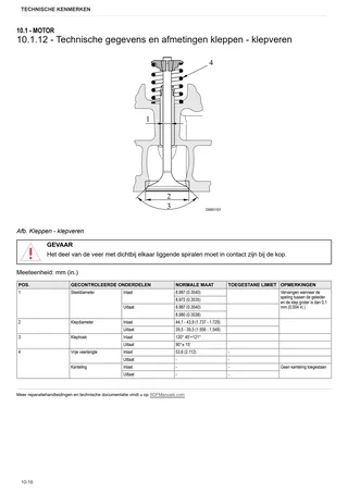 Werkplaatshandboek: 1000.4 W Stage 1 – sample manual page 1