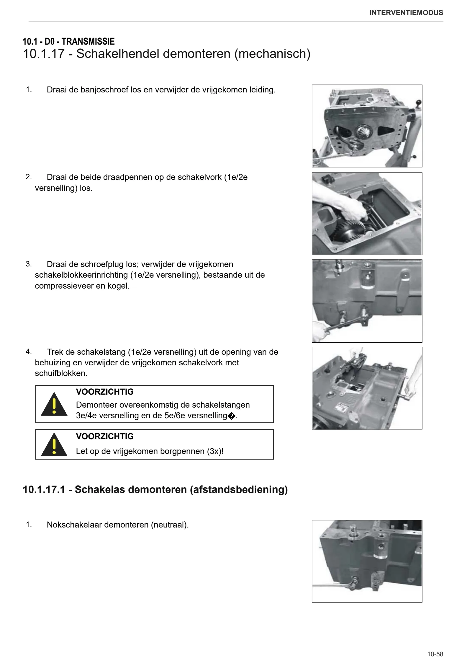 Werkplaatshandboek: ZF T-7200 PS – sample manual page 2