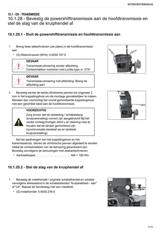 Werkplaatshandboek: ZF T-7200 PS – sample manual page 3