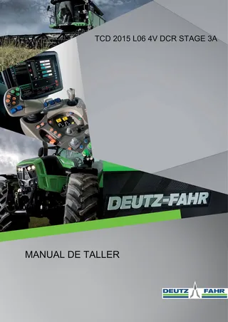 Manual de taller: TCD 2015 L06 4V DCR Stage 3A – manual cover