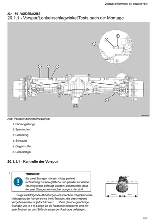 Werkstatthandbuch: CARRARO 20.45 – sample manual page 1