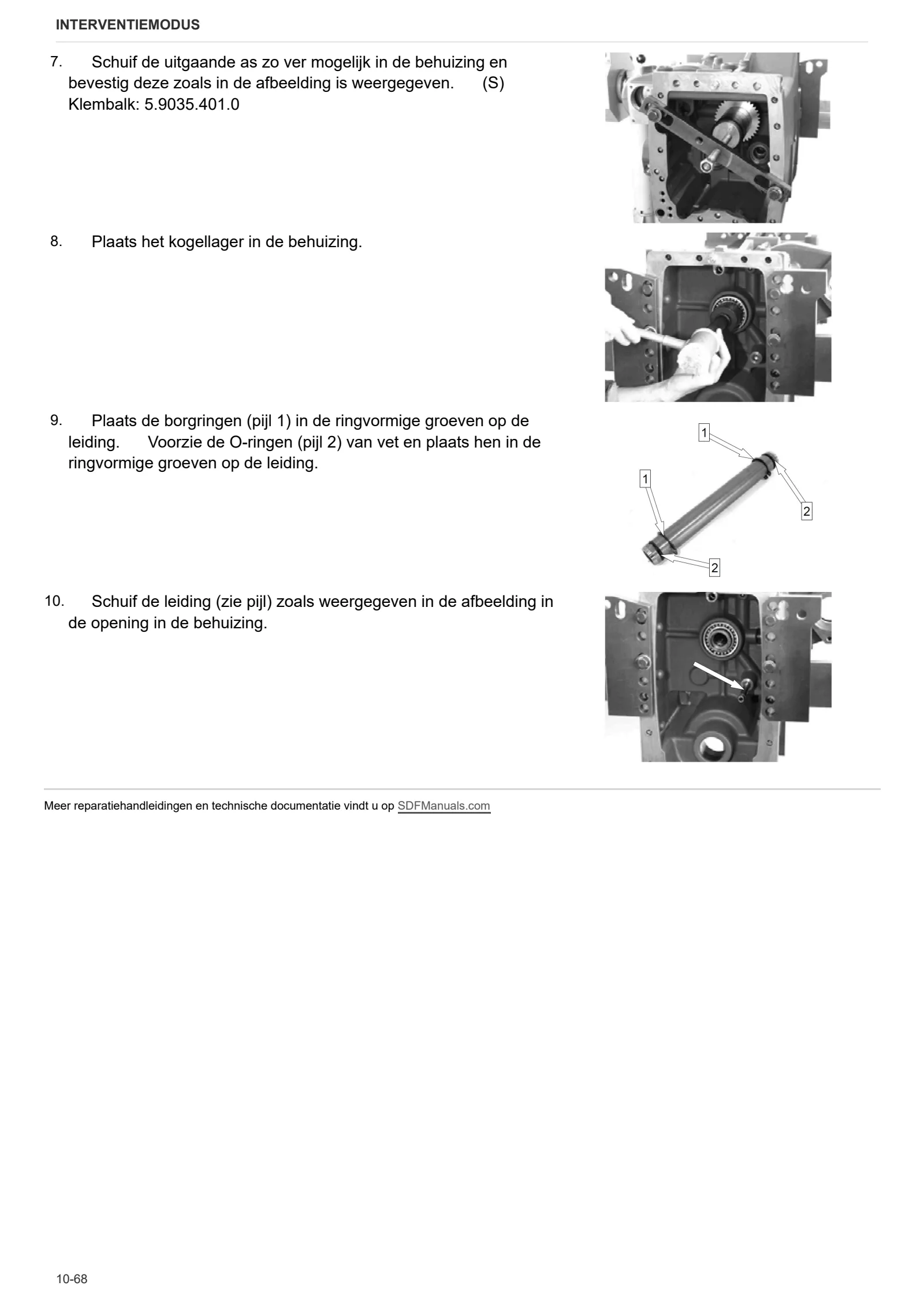 Werkplaatshandboek: ZF T-7140 PVS – sample manual page 2