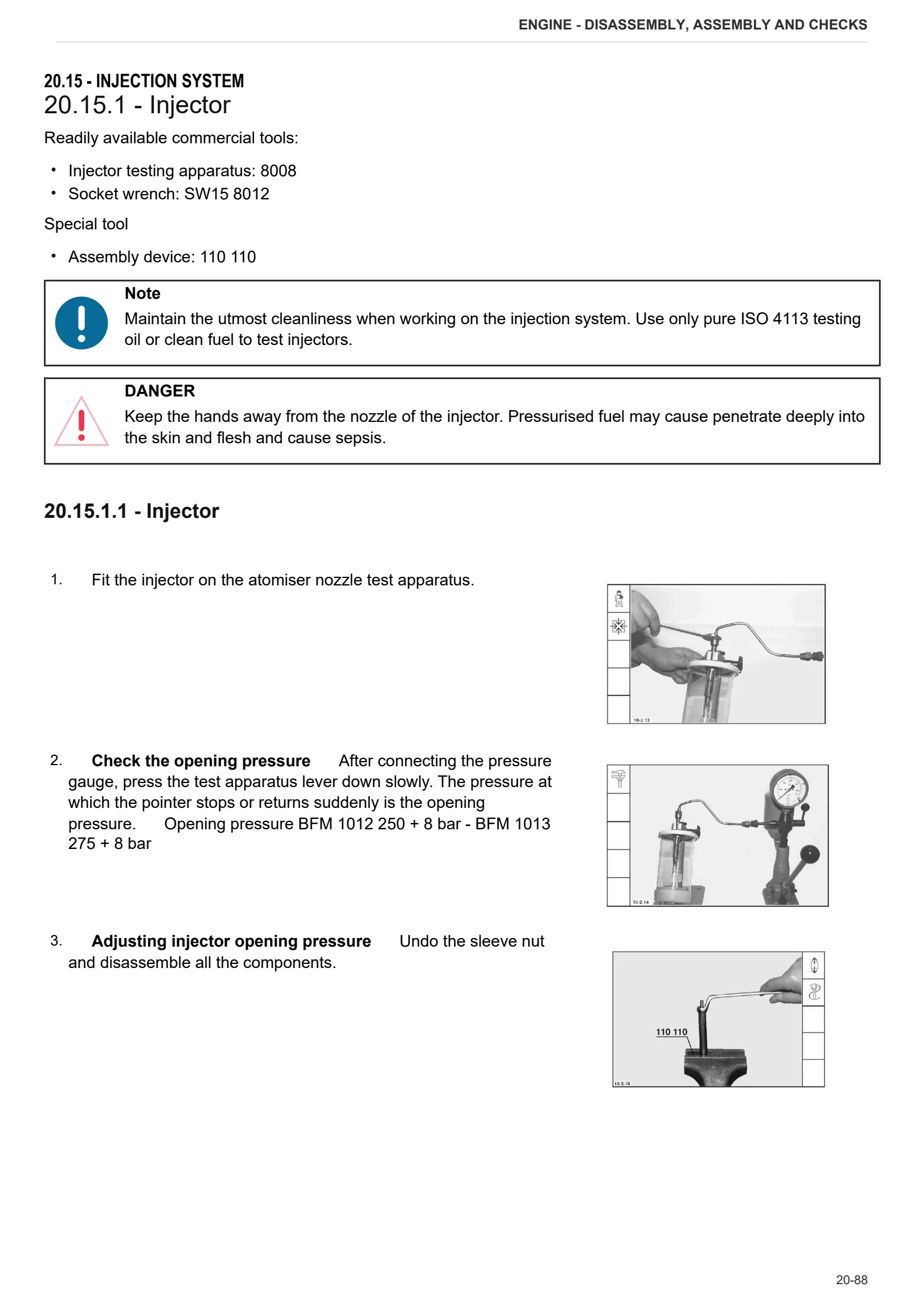 Workshop Manual: 1013EC – sample manual page 3