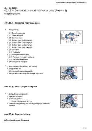 Instrukcja warsztatowa: 7230 TTV Agrotron → WSXAD00200LD50010 – sample manual page 2