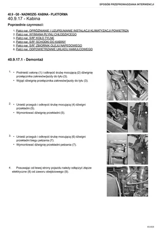 Instrukcja warsztatowa: 7230 TTV Agrotron → WSXAD00200LD50010 – sample manual page 3