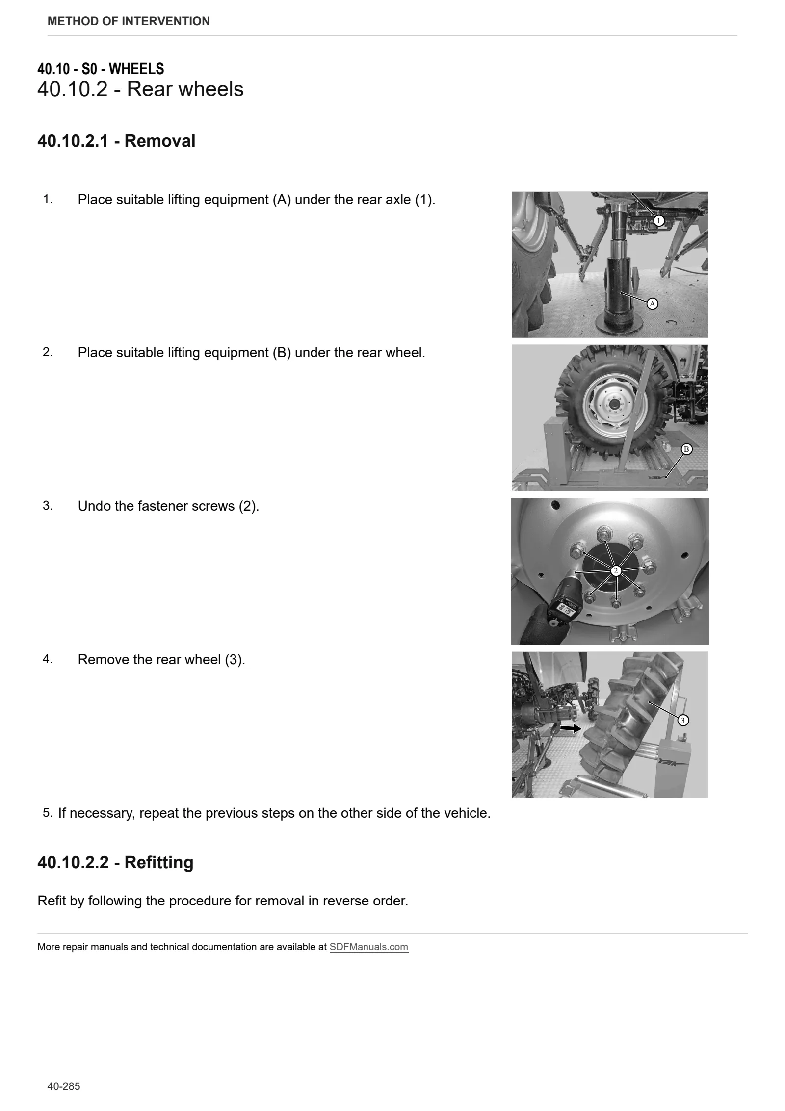 Workshop Manual: 4080W – sample manual page 3
