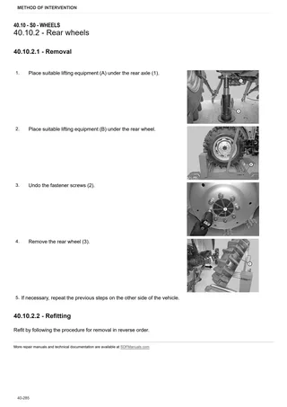 Workshop Manual: 4080W – sample manual page 3
