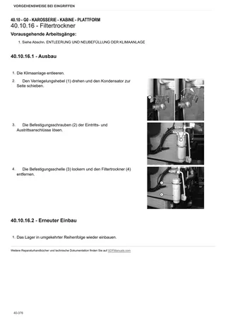 Werkstatthandbuch: 5100 G → ZKDBH00200TD20001 – sample manual page 2