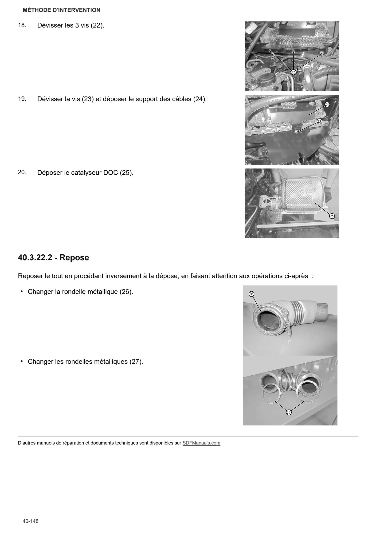 Manuel d'atelier: 5080 DV → ZKDBT10200TD10001 – sample manual page 1