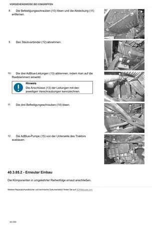 Werkstatthandbuch: 6185 AGROTRON → WSXCB60200LD10010 – sample manual page 2