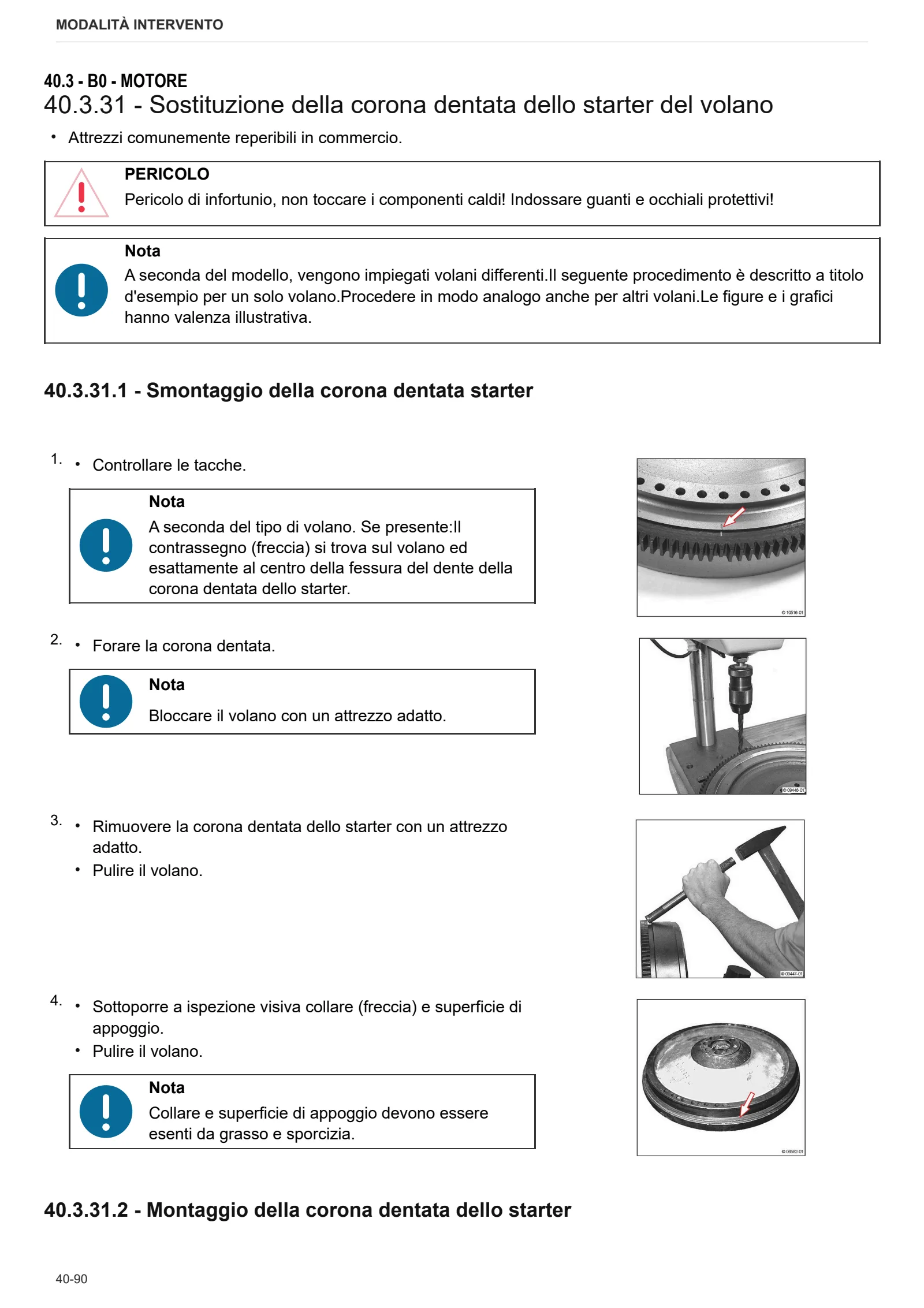 Manuale d'officina: 6205 AGROTRON → WSXCC20200LD10001 – sample manual page 1
