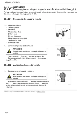 Manuale d'officina: 6205 AGROTRON → WSXCC20200LD10001 – sample manual page 2