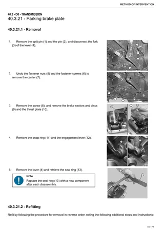 Workshop Manual: 6190W – sample manual page 2