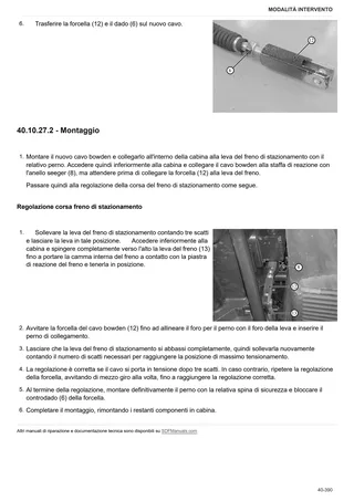 Manuale d'officina: 5100 G → ZKDCJ30200TD10001 – sample manual page 2