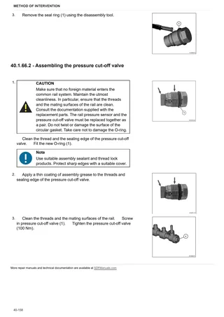 Workshop Manual: 6130 TTV → WSXCZ10200TD10001 – sample manual page 1