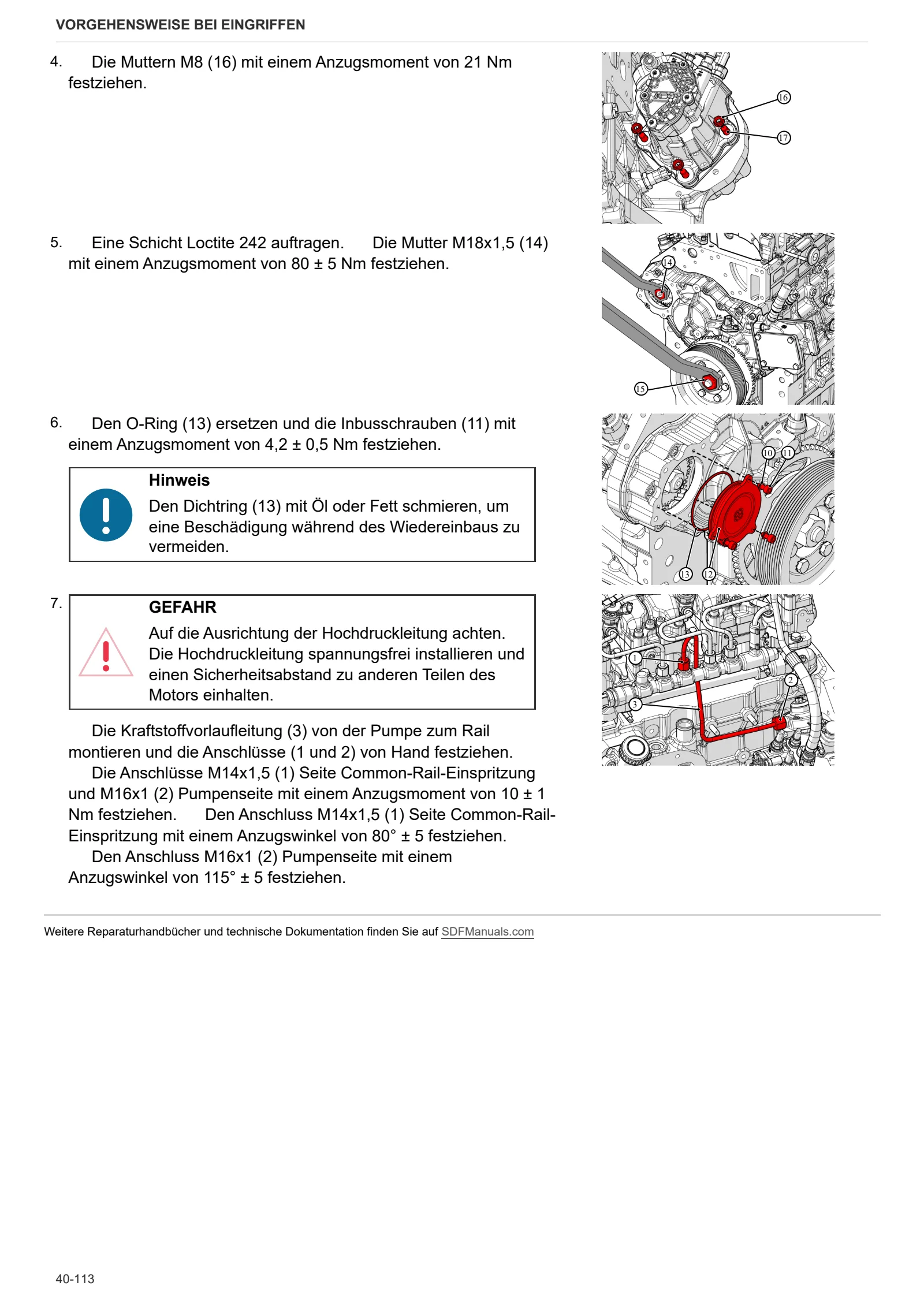 Werkstatthandbuch: 5090 D Keyline → ZKDDB70200BD50001 – sample manual page 1