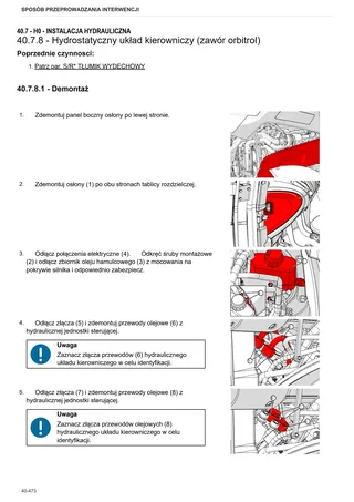 Instrukcja warsztatowa: 5110 G → ZKDDE60200TD10001 – sample manual page 2