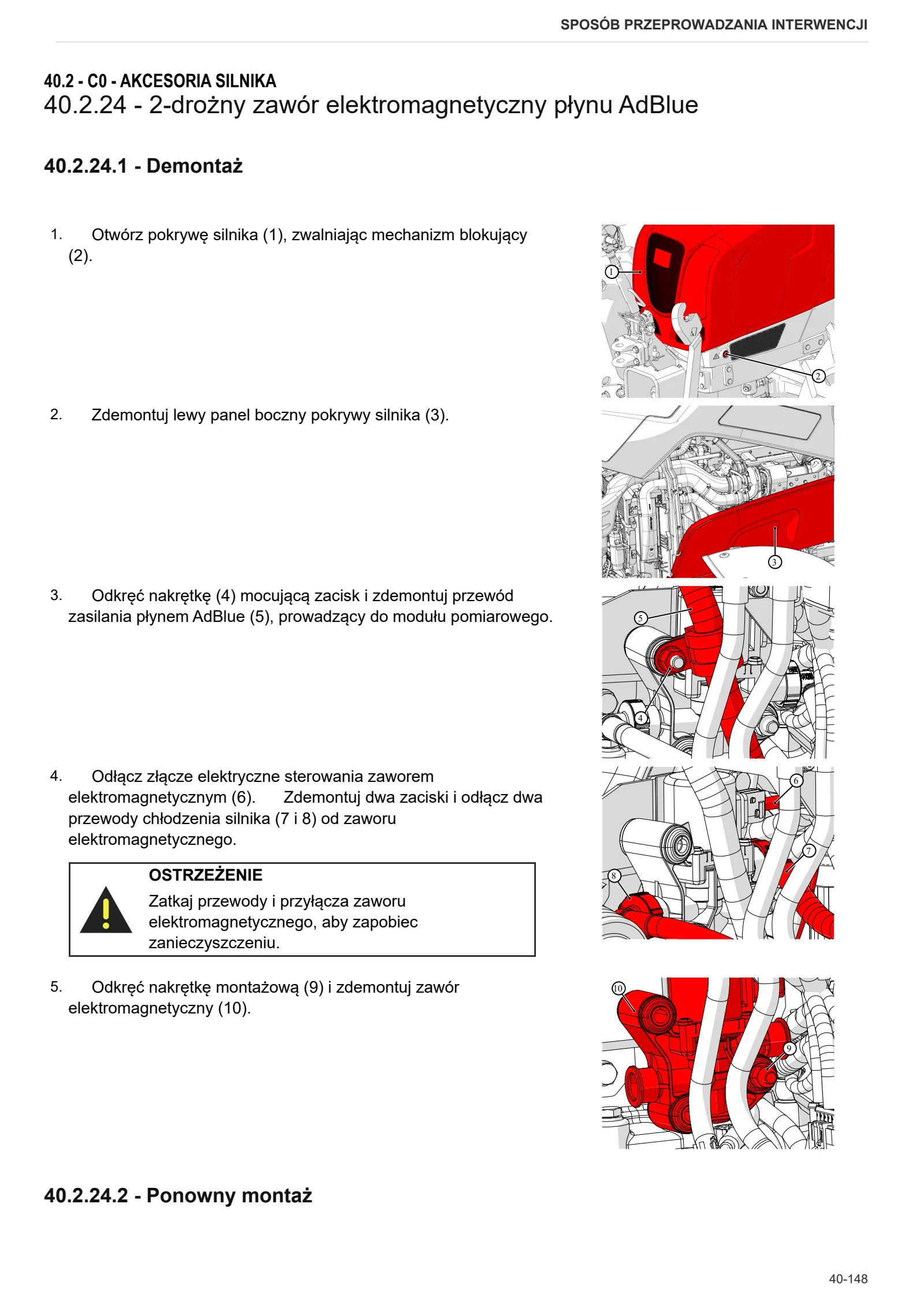 Instrukcja warsztatowa: 5110 G → ZKDDF80200TD10001 – sample manual page 1