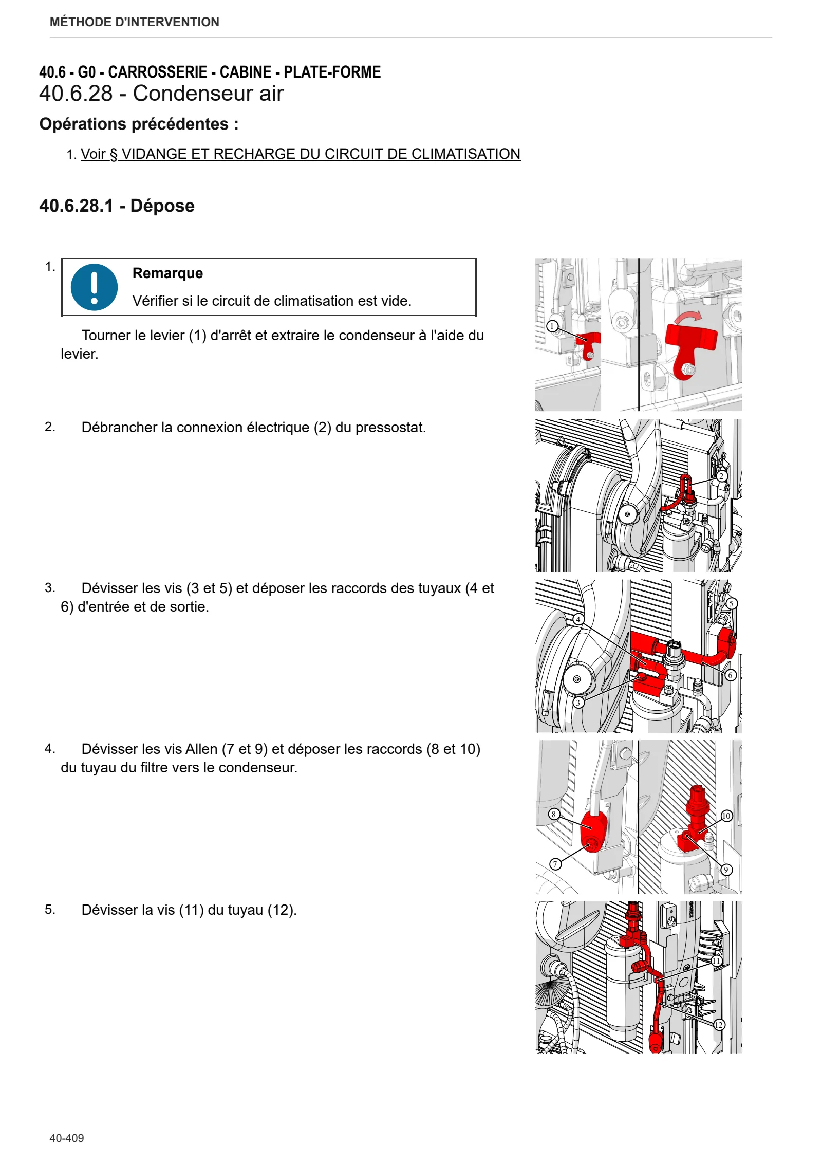 Manuel d'atelier: 5080 G → ZKDDK50200TD10001 – sample manual page 2