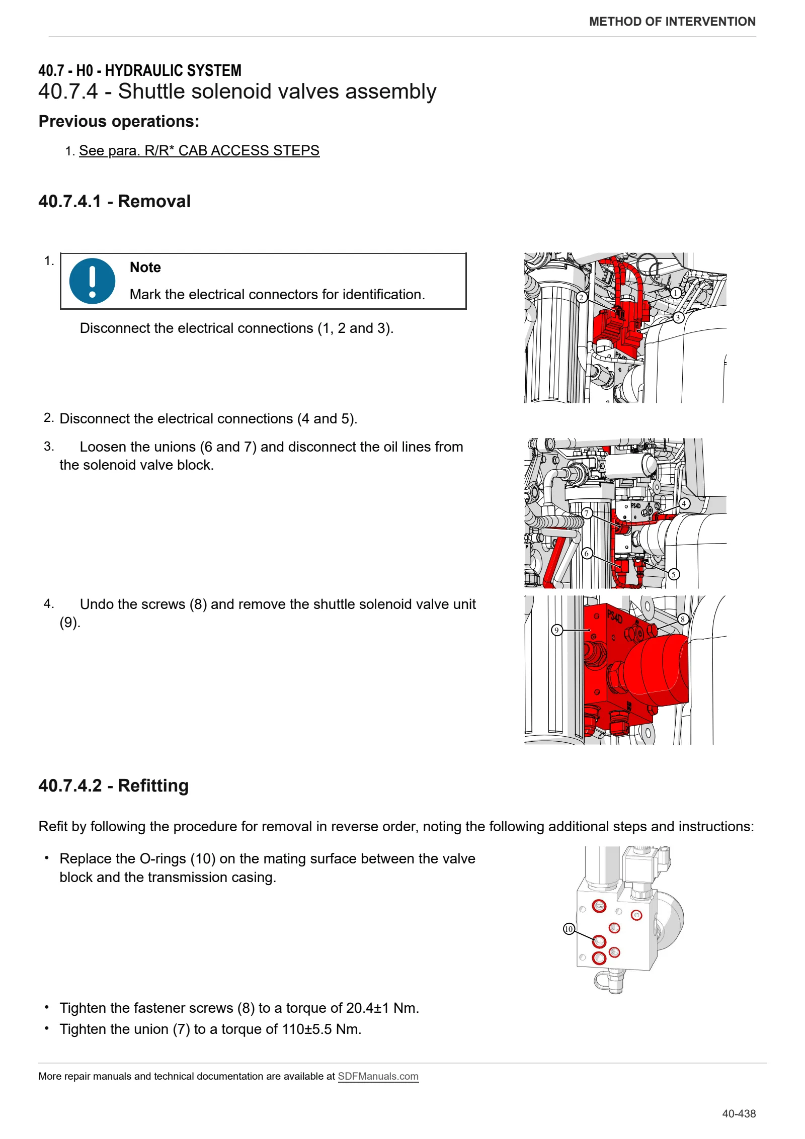 Workshop Manual: 5100 G → ZKDDM00200TD10001 – sample manual page 2