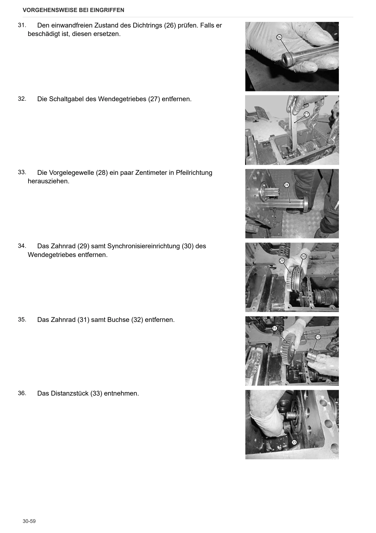 Werkstatthandbuch: 2040W – sample manual page 1