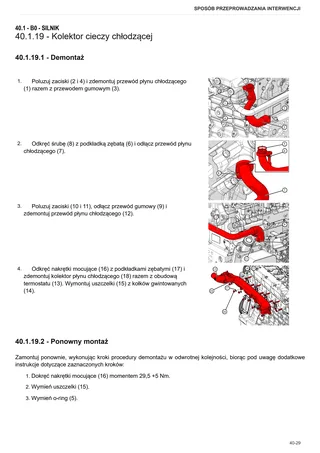 Instrukcja warsztatowa: 5105G TB → ZKDDT30200TD50001 – sample manual page 1