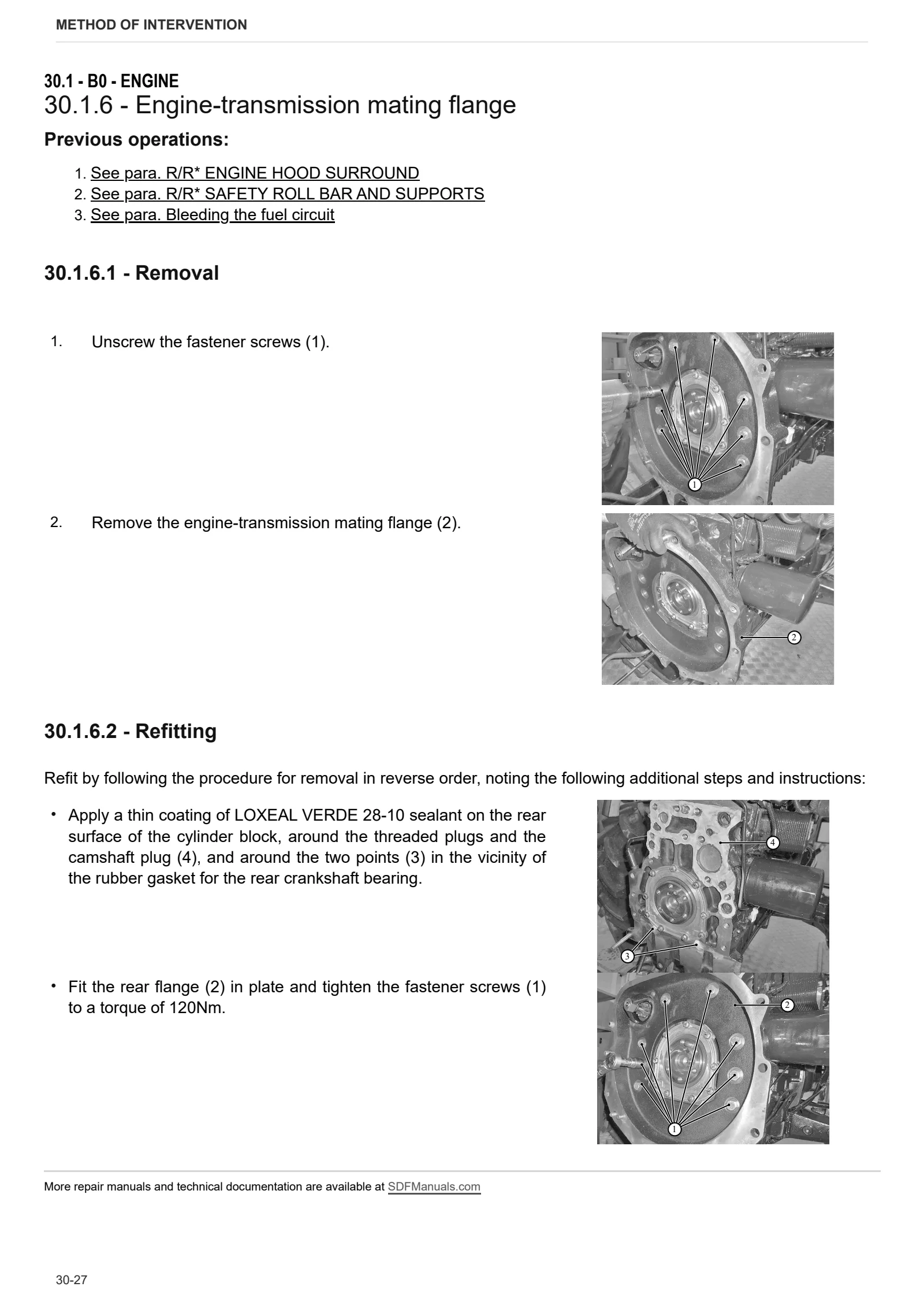 Workshop Manual: 5090 KF → ZKDEJ21500TD10001 – sample manual page 1