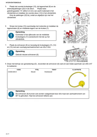 Werkplaatshandboek: AGROPLUS 70F KEYLINE → ZKDEZ20200RD50001 – sample manual page 1
