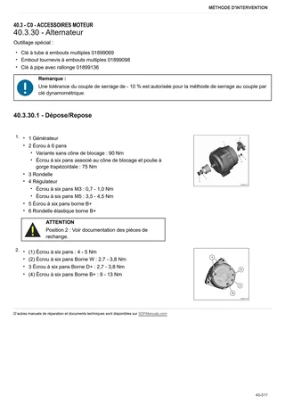 Manuel d'atelier: 7230 TTV AGROTRON → WSXFT20200LD10001 – sample manual page 2