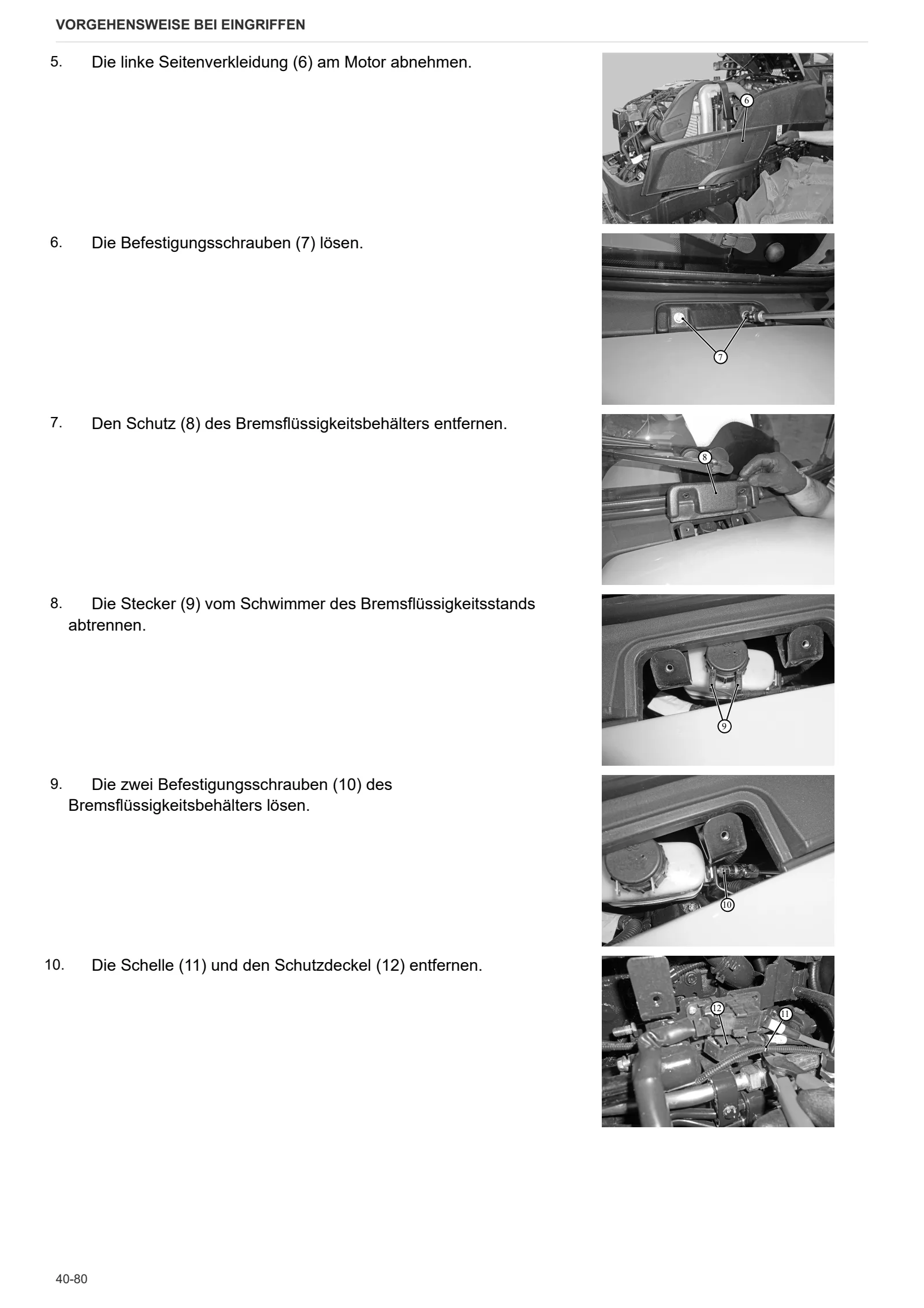 Werkstatthandbuch: 5090 D → ZKDFZ10200TD50001 – sample manual page 1