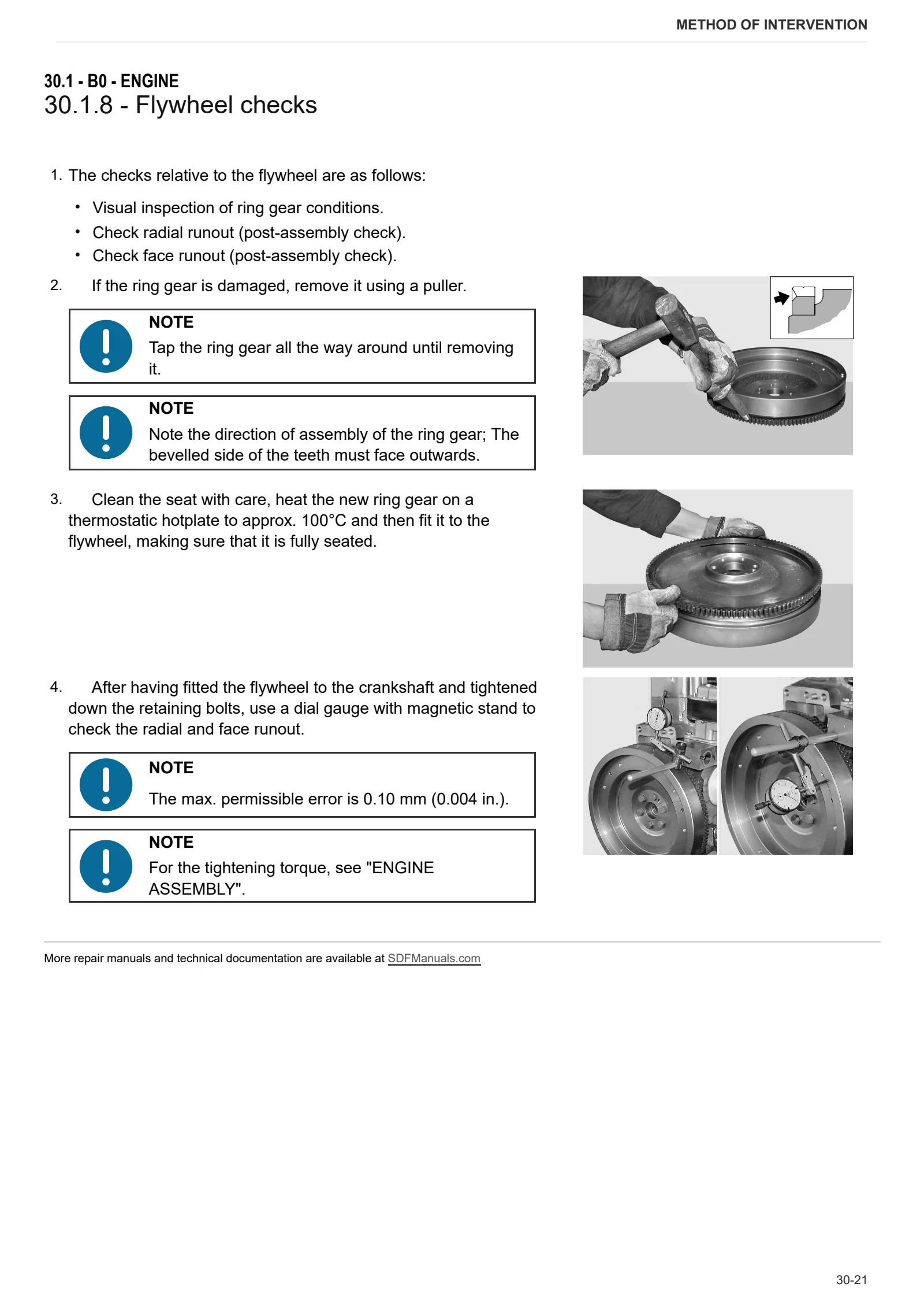 Workshop Manual: AGROFARM 4080.4 E → NNZX800200BD50001 – sample manual page 1