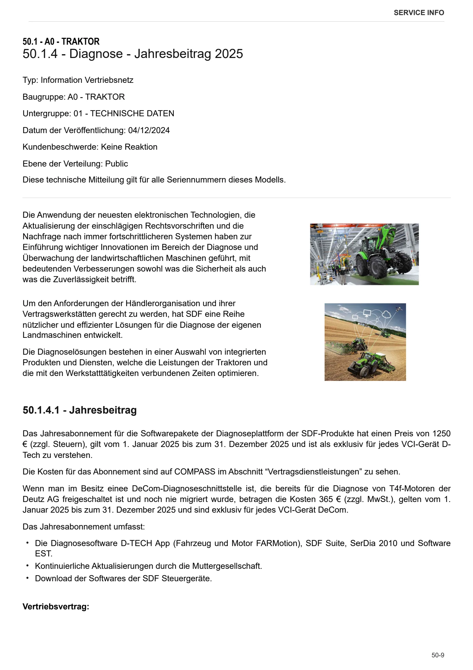 Werkstatthandbuch: AGROFARM 4090.4 E → NNZX9002W0BD50001 – sample manual page 4