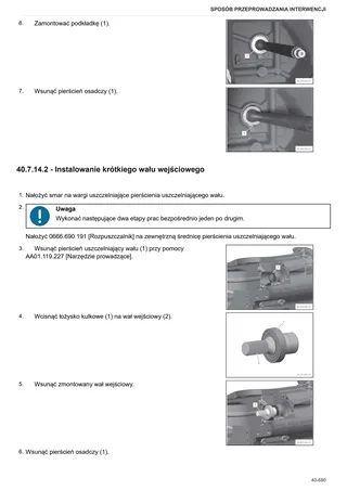 Instrukcja warsztatowa: 6175 W Profi PS → DF1GK402W0CD10001 – sample manual page 3