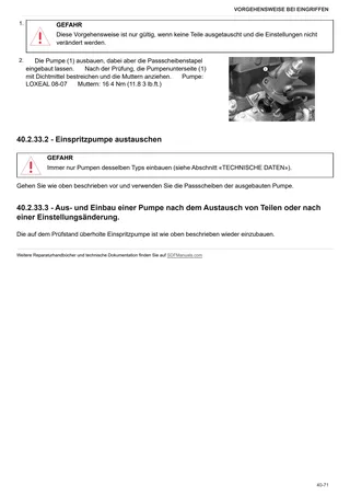 Werkstatthandbuch: 5100 G → NNZGV302W0BD00001 – sample manual page 1