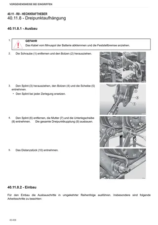 Werkstatthandbuch: Agrofarm 85 → D14S804WVT5001 – sample manual page 3