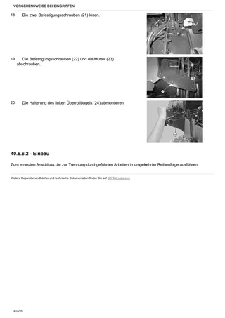 Werkstatthandbuch: Agrofarm 4060E KEYLINE → M1THC102V0RD10001 – sample manual page 3