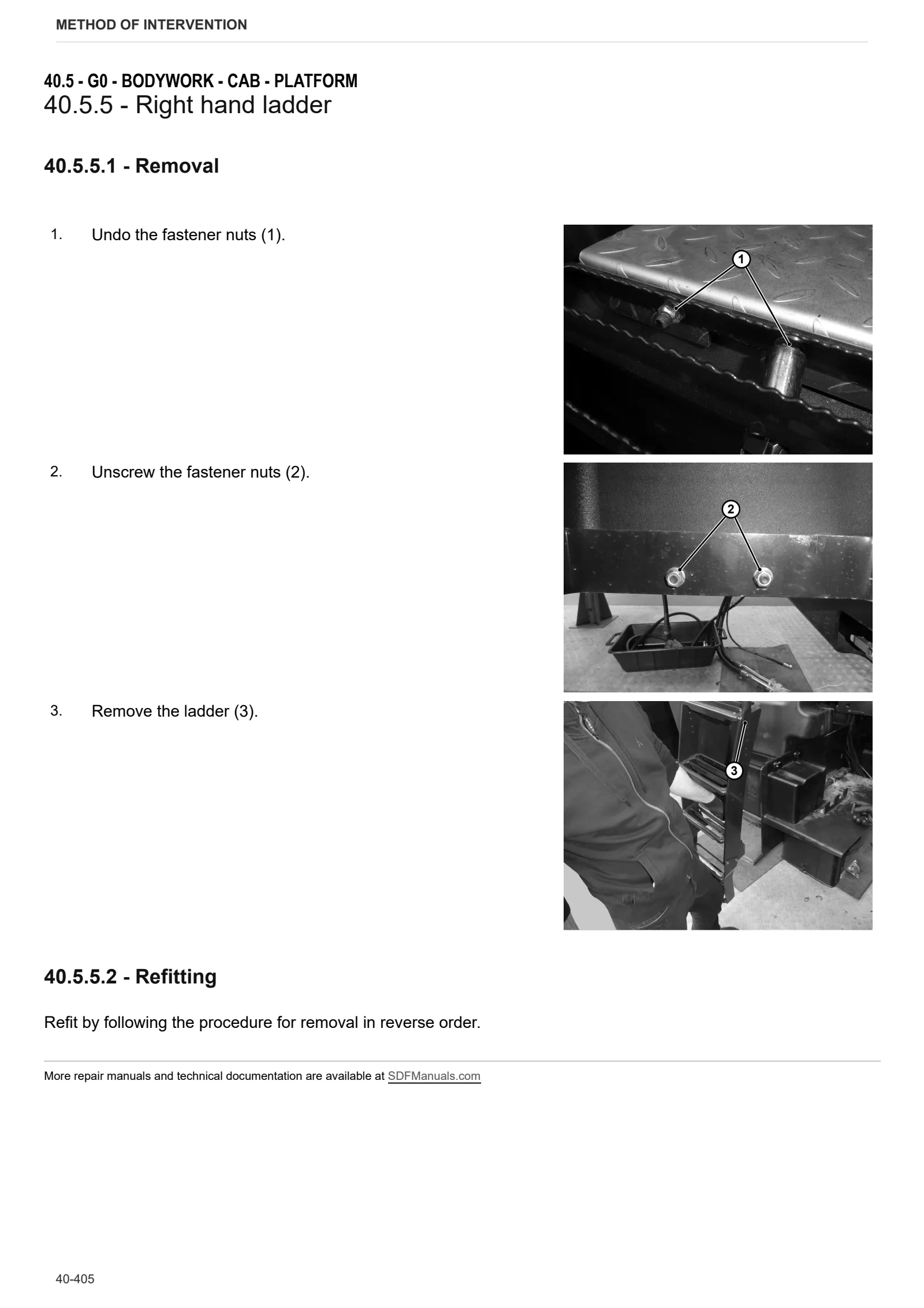 Workshop Manual: 8280W – sample manual page 4