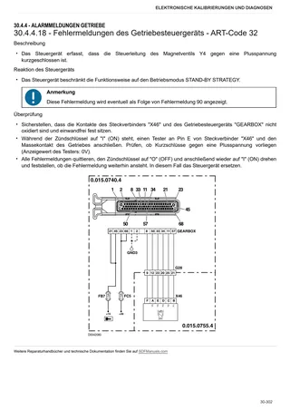 Werkstatthandbuch: Agrotron X710 → WSXJ330400LD10001 – sample manual page 1
