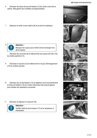 Manuel d'atelier: 6210 AGROTRON → WSXJP00200LD10001 – sample manual page 4