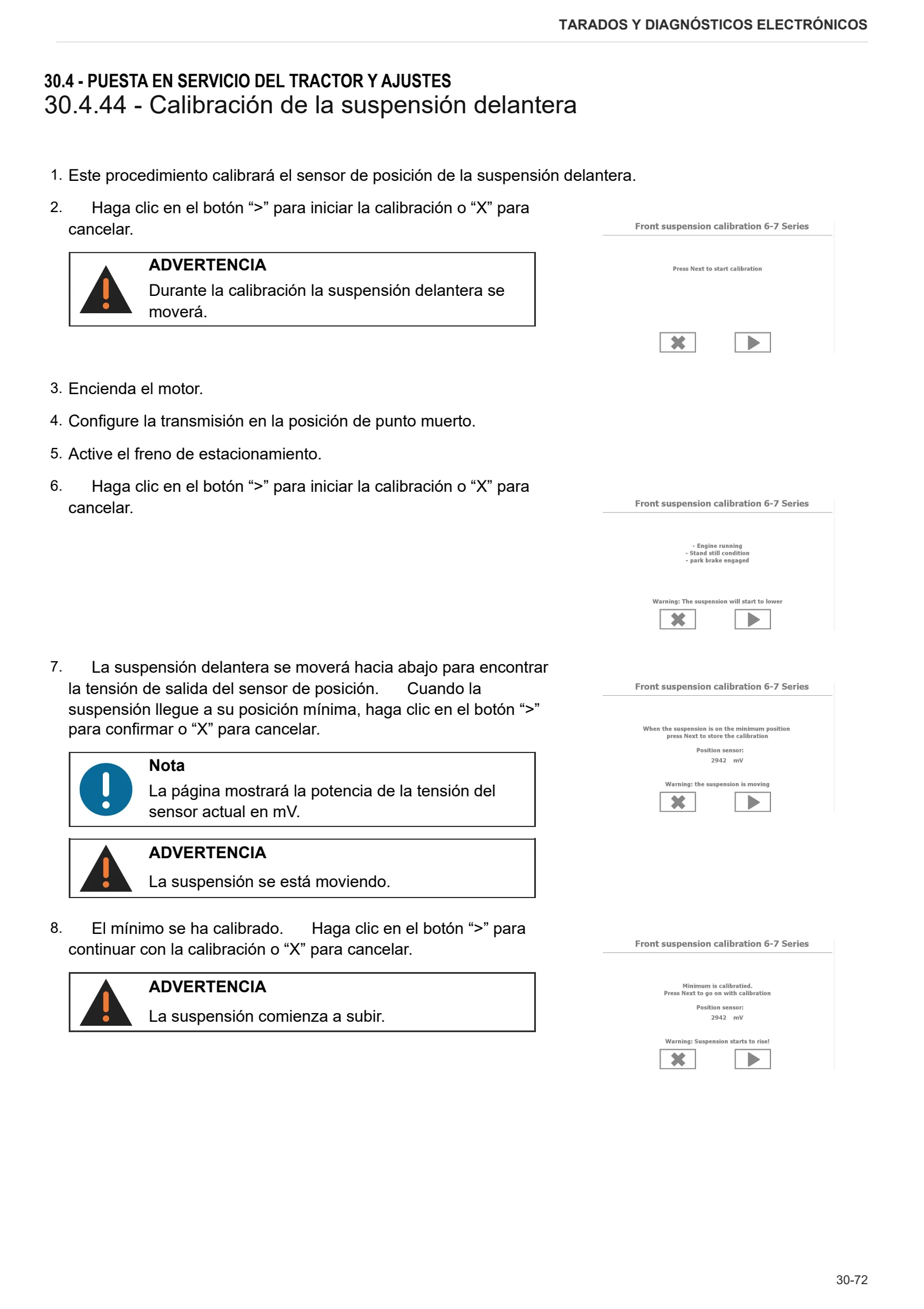 Manual de taller: 6230 AGROTRON → WSXJP10200LD10001 – sample manual page 1