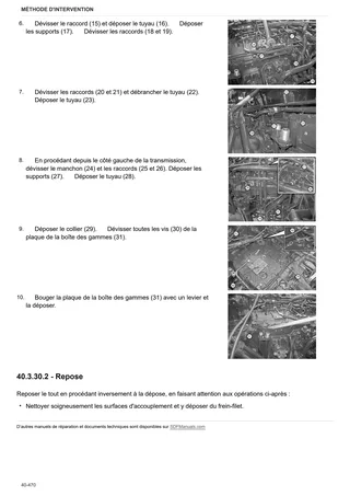 Manuel d'atelier: 6130 TTV → WSXKC80200LD10001 – sample manual page 2
