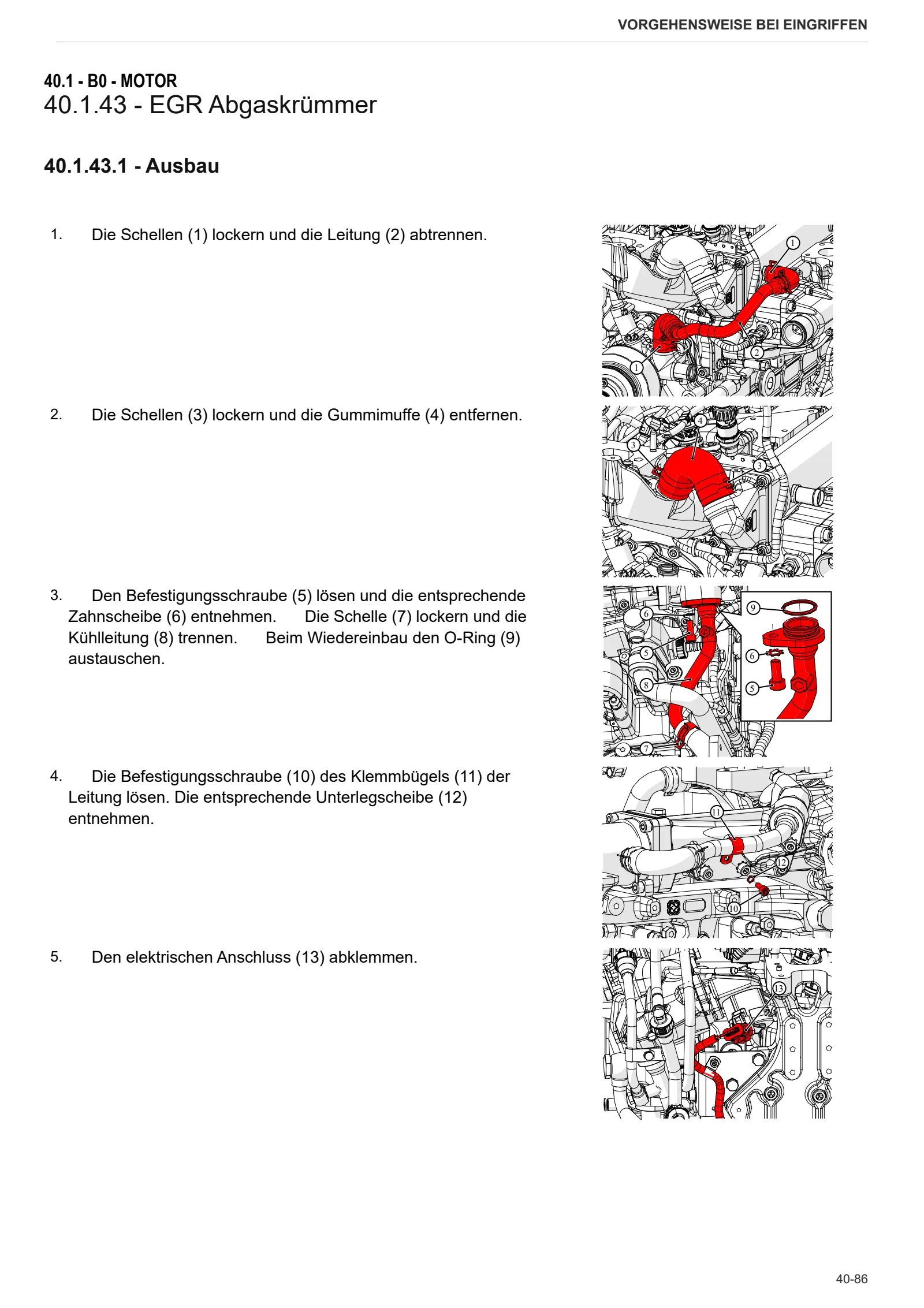 Werkstatthandbuch: 5095 DF → ZKDKW70200TD50001 – sample manual page 1