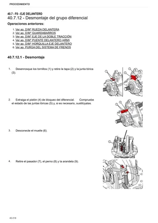 Manual de taller: AGROFARM 5095/5095 Keyline → ZKDMN702W0BD00001 – sample manual page 2