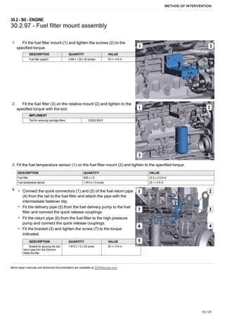 Workshop Manual: 8310 TTV AGROTRON → WSXMP40200LD10001 – sample manual page 4