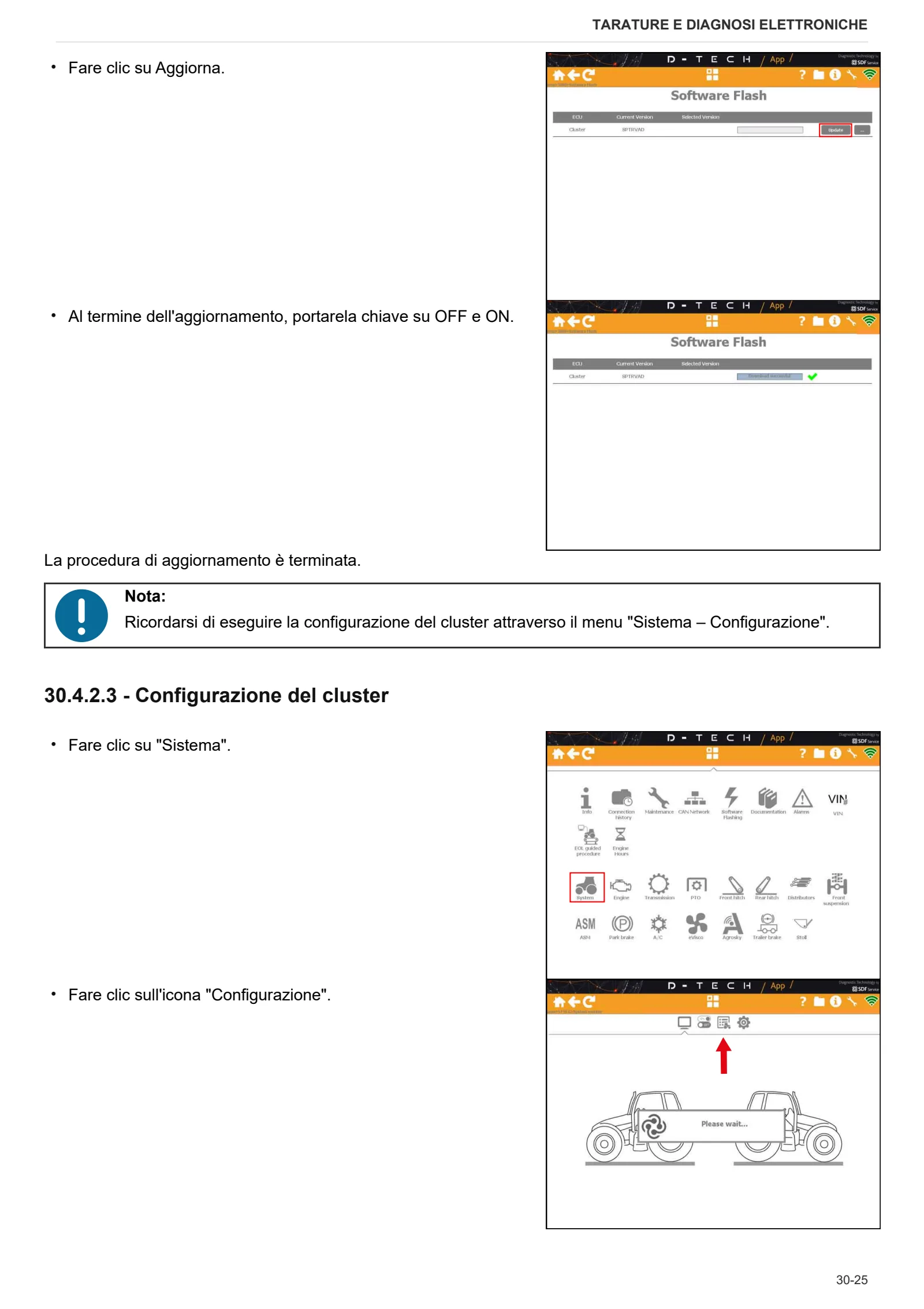Manuale d'officina: 3050 E → NNZMW102V0BD50001 – sample manual page 1