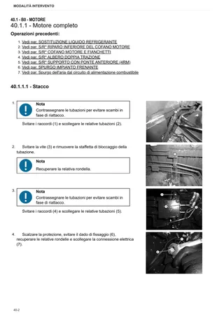 Manuale d'officina: 4080 E → ZKDMX10200RD50001 – sample manual page 1