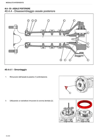 Manuale d'officina: 4080 E → ZKDMX10200RD50001 – sample manual page 3