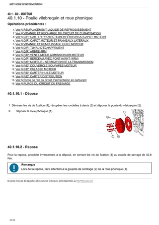 Manuel d'atelier: 5075.4 D → NNZNN602W0BD00001 – sample manual page 1