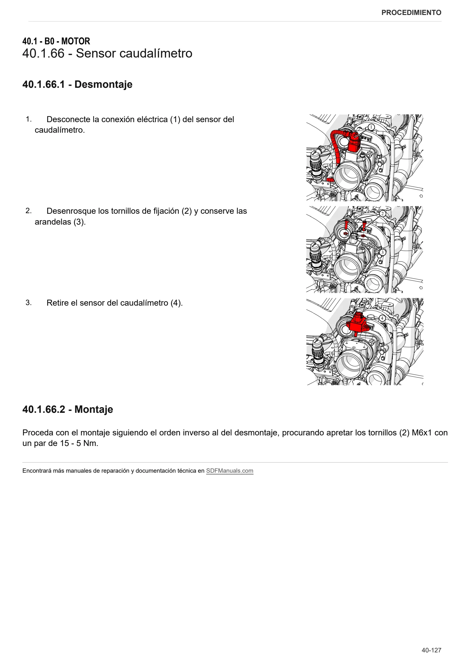 Manual de taller: 5105 D → NNZNP40200BD00001 – sample manual page 2